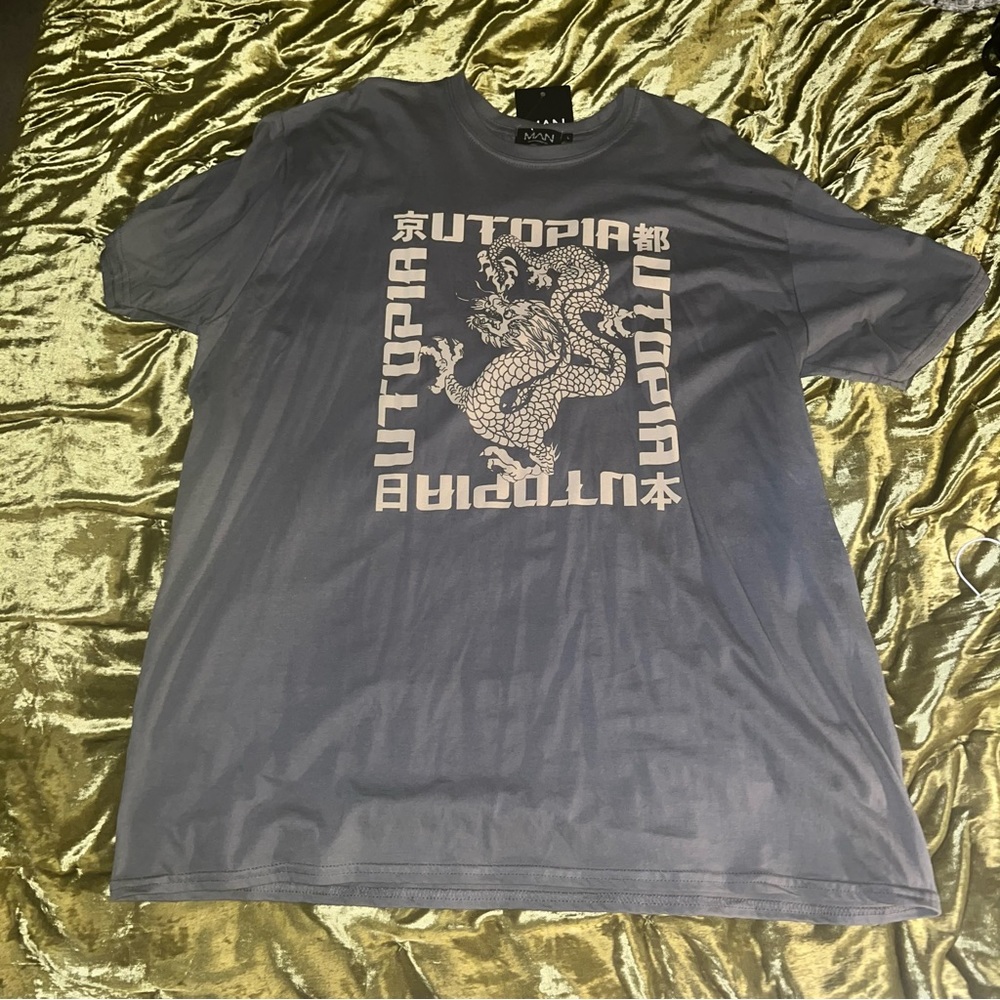 Boohoo man graphic tee